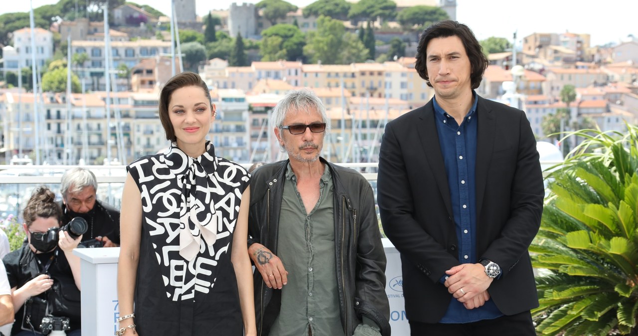 Marion Cotillard, Leos Carax, Adam Driver /Getty Images