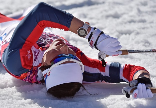 Marit Bjoergen /Hendrik Schmidt /PAP/EPA