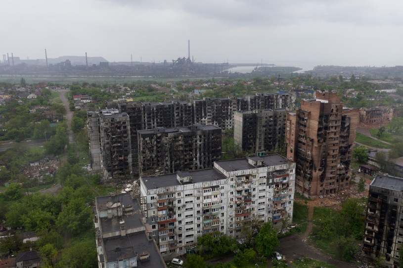Mariupol z lotu ptaka; zdj. ilustracyjne /AFP