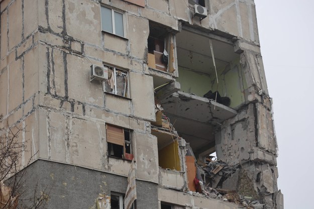 Mariupol zniszczony przez Rosjan. Zdjęcie z 9 kwietnia 2022 roku. /AA/ABACA /PAP/EPA