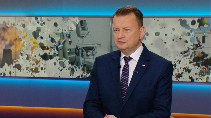Mariusz Błaszczak w "Graffiti" w Polsat News /Polsat News /Polsat News
