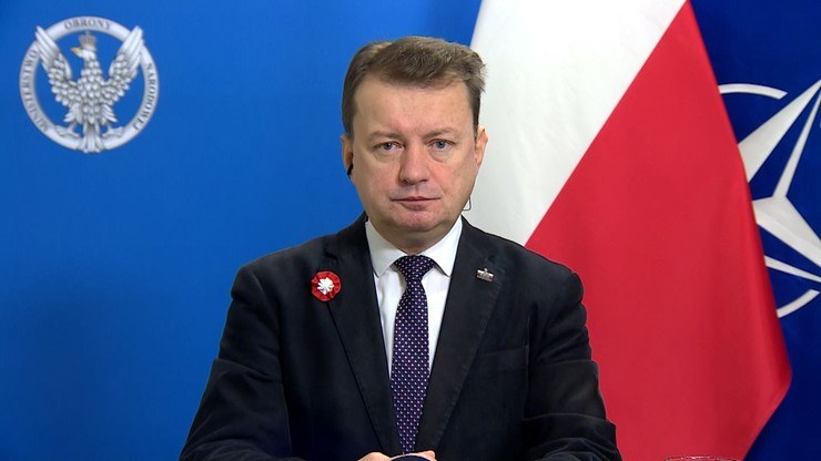 Mariusz Błaszczak w programie "Graffiti" /Polsat News
