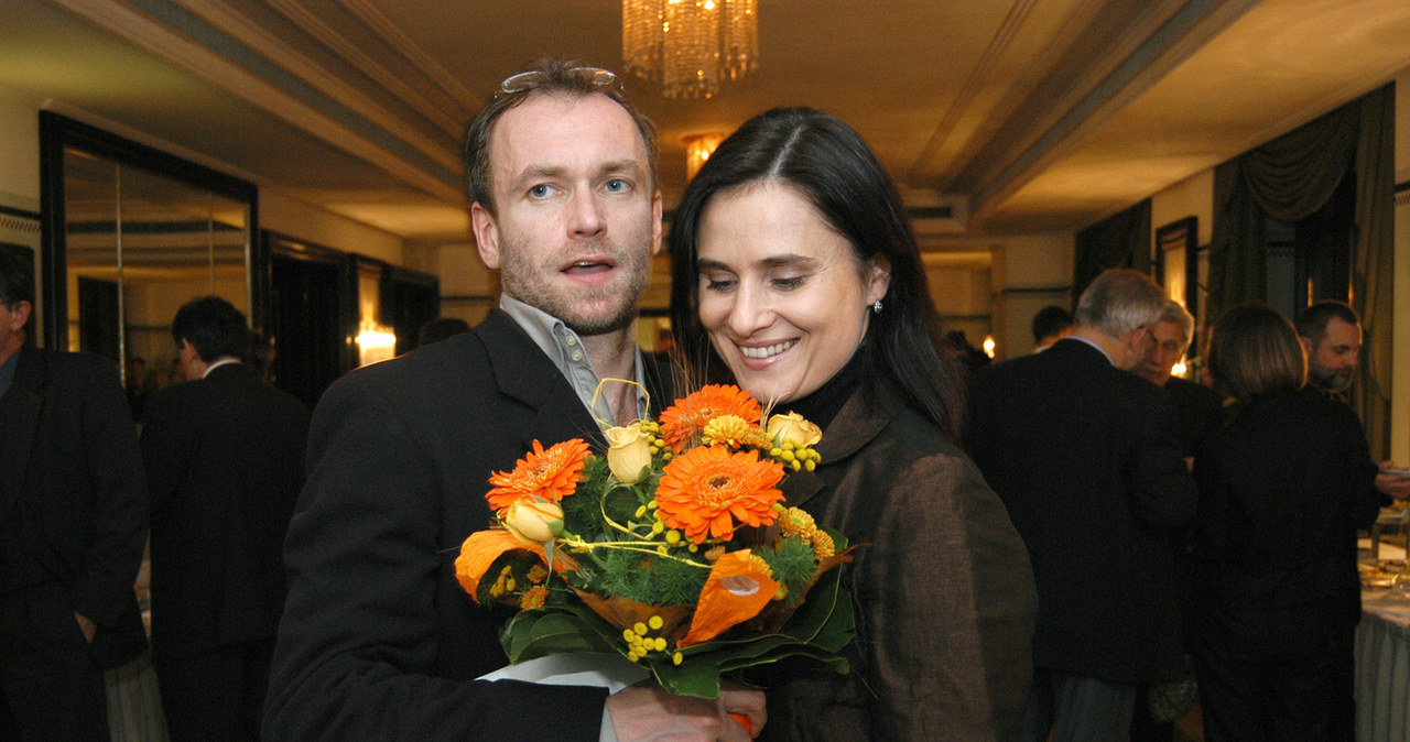 Mariusz Bonaszewski i Dorota Landowska, 2004 rok /Prończyk /AKPA