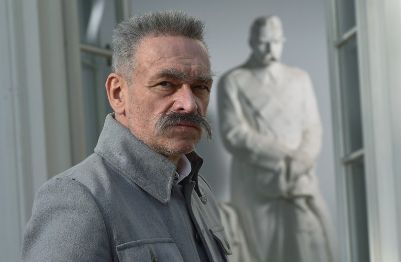 Mariusz Bonaszewski jako Marszałek Piłsudski, fot. Ireneusz Sobieszczuk/TVP /East News