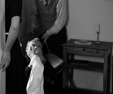 Mariusz Bonaszewski na planie filmu "Ederly" - fot. Claire Xavier