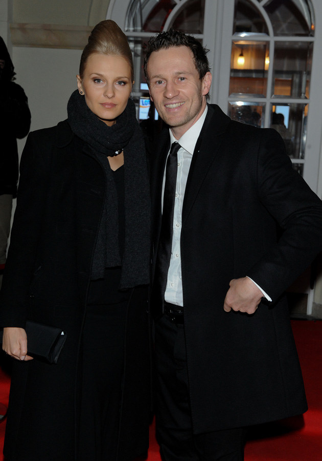 Mariusz Czerkawski z żoną Emilią /MWMedia