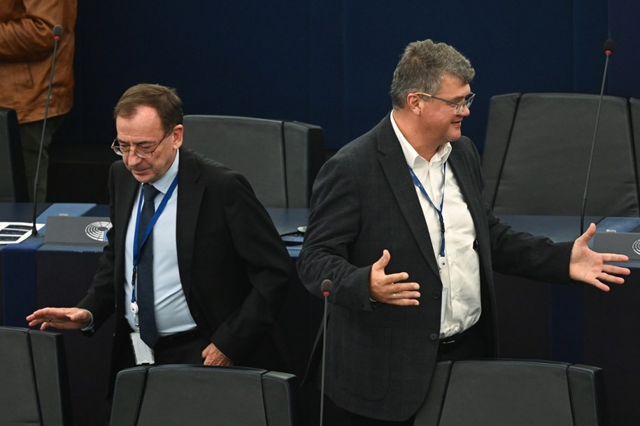 Mariusz Kamiński i Maciej Wąsik /Radek Pietruszka /PAP