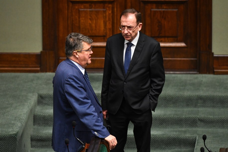 Mariusz Kamiński (z prawej) i Maciej Wąsik /Piotr Nowak /PAP