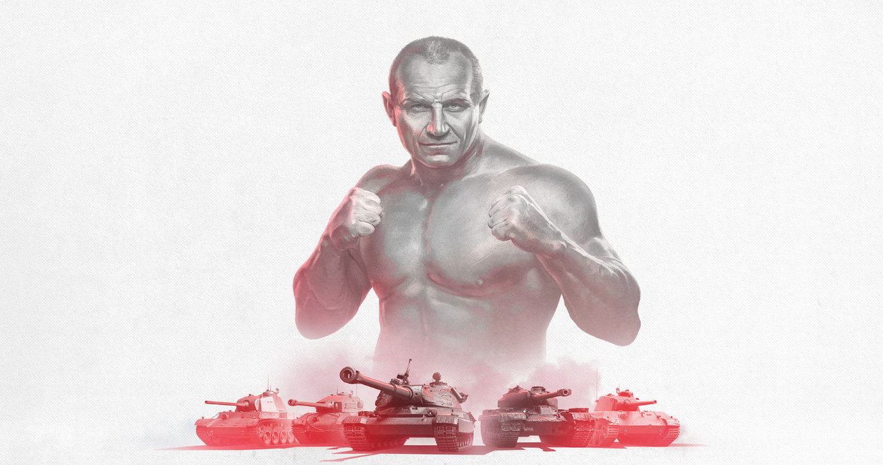 Mariusz Pudzianowski ambasadorem polskich czołgów w World of Tanks Blitz /materiały prasowe