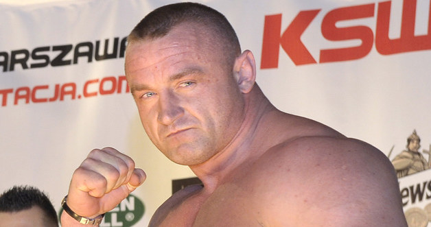 Mariusz Pudzianowski, fot.Kurnikowski &nbsp; /AKPA