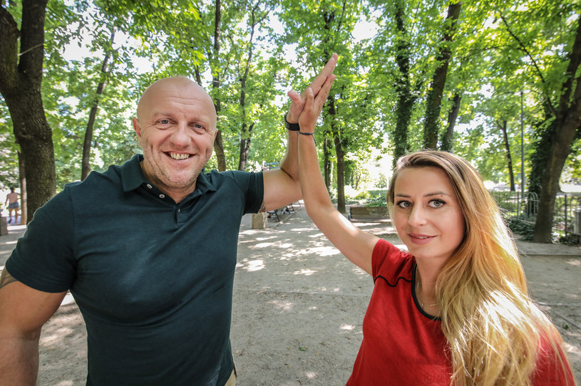 Mariusz Węgłowski, Marta Kornacka /Polsat