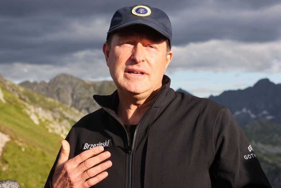 Mark Brzezinski na Kasprowym Wierchu /Grzegorz Momot /PAP