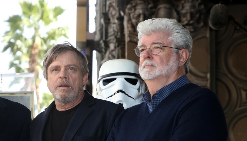 Mark Hamill i George Lucas /Backgrid/East News /East News