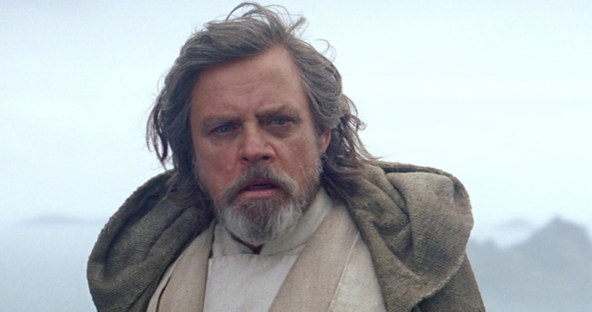 Mark Hamill znów dostarczył wrażeń jako Luke Skywalker /materiały prasowe