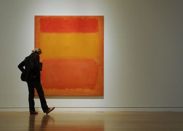 Mark Rothko "Orange, Red, Yellow" /AFP