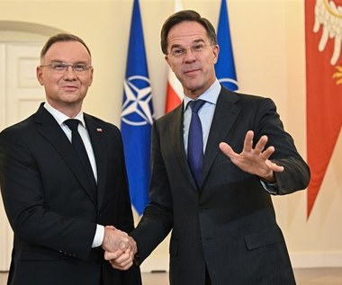 Mark Rutte spotkał się z Andrzejem Dudą. "Wielka satysfakcja"