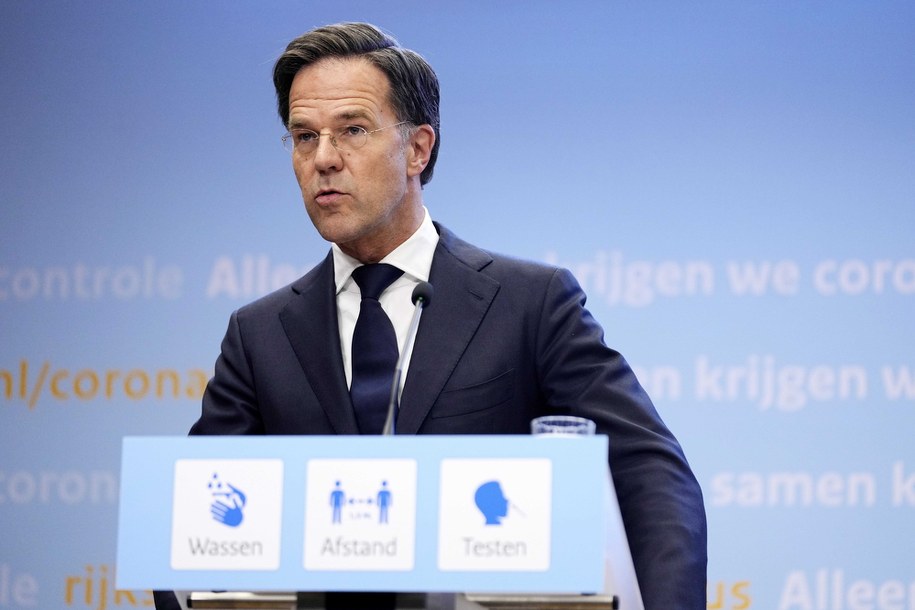 Mark Rutte /PHIL NIJHUIS /PAP/EPA