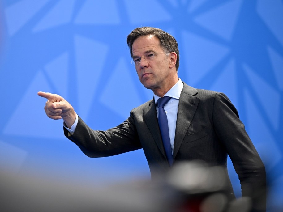 Mark Rutte /FILIP SINGER /PAP/EPA