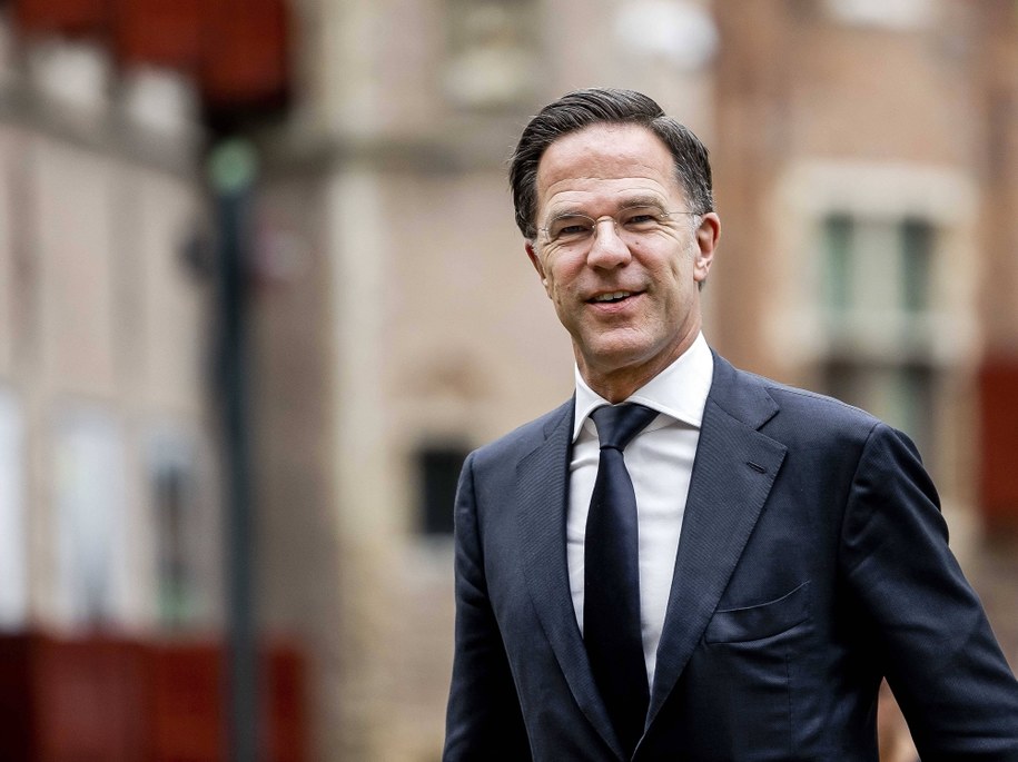 Mark Rutte / 	REMKO DE WAAL    /PAP/EPA