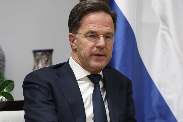 Mark Rutte /ALAA BADARNEH  /PAP/EPA