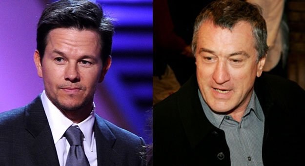 Mark Wahlberg i Robert De Niro: Zagrają syna i ojca na ekranie? /AFP