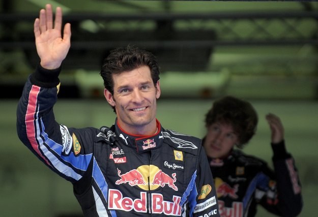Mark Webber wygrał sobotnie kwalifikacje do GP Malezji /AFP