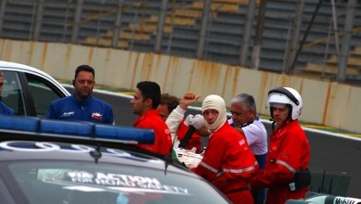 Mark Webber ze wstrząsem mózgu po wypadku na torze 