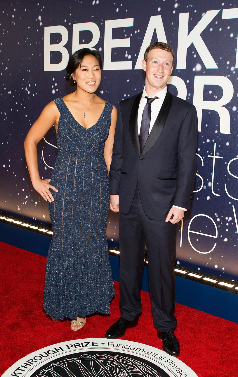 Mark Zuckerberg z żoną Priscillą Chan /Kimberly White /Getty Images