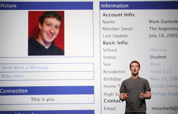 Mark Zuckerberg, założyciel Facebooka /AFP