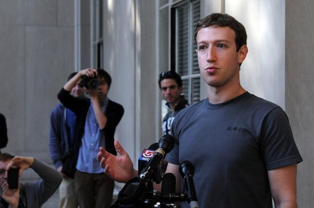 Mark Zuckerberg, założyciel i prezes Facebooka /AFP