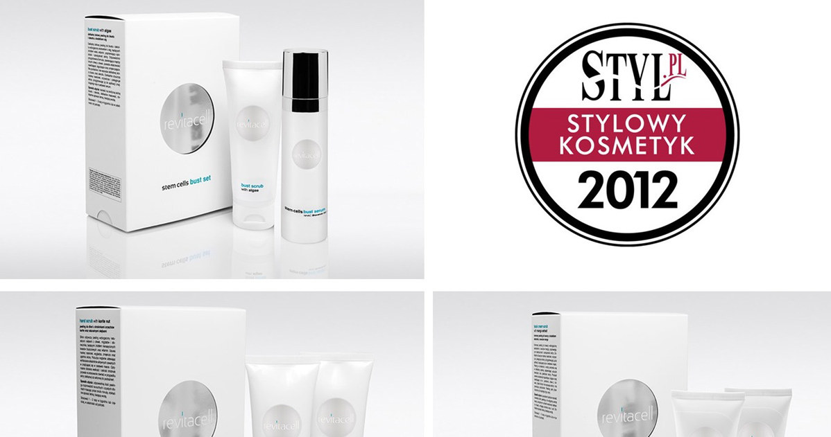 Marka Revitacell została nagrodzona tytułem Stylowy Kosmetyk 2012 /.