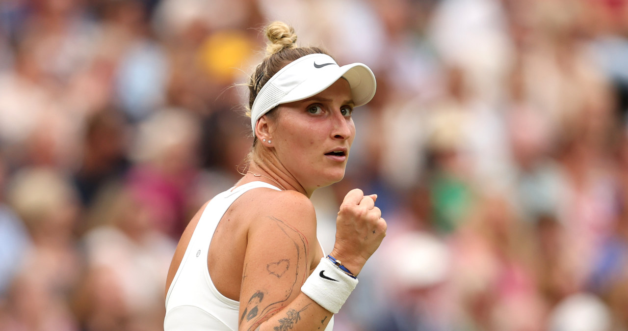 Marketa Vondrousova wygrała nie tylko Wimbledon /Julian Finney /Getty Images