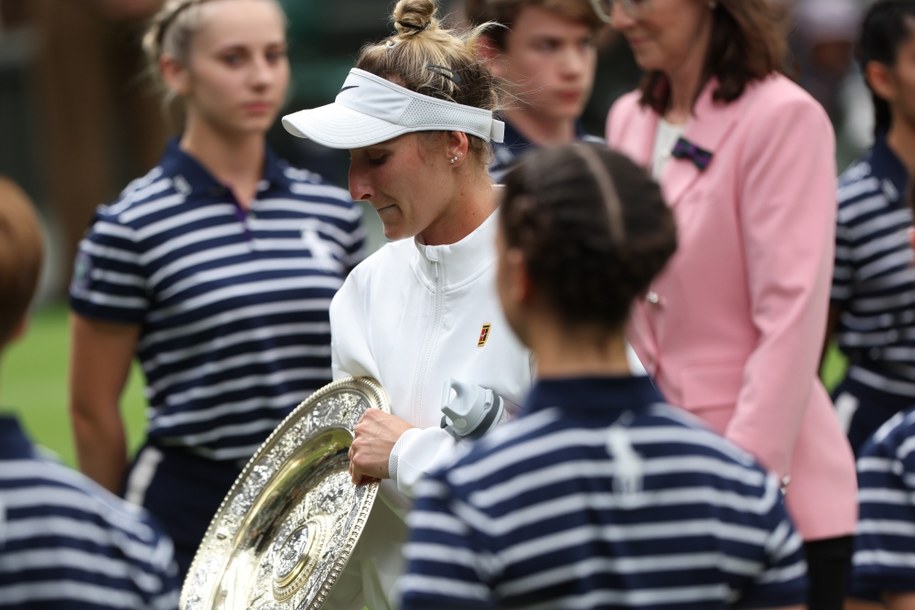 Marketa Vondrousova /NEIL HALL /PAP/EPA