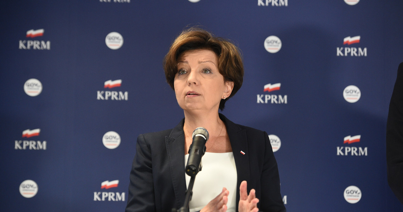 Marlena Maląg, minister rodziny /Zbyszek Kaczmarek /Reporter