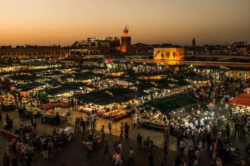 Marrakesz, stolica Maroka. /Justyna ROJEK/East News /East News