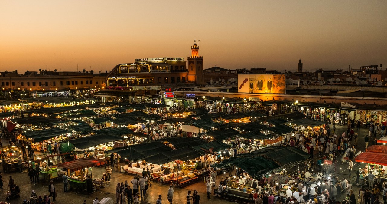 Marrakesz, stolica Maroka. /Justyna ROJEK/East News /East News