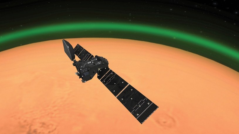 Mars wcale nie jest taki czerwony. Planeta świeci w kolorze zielonym /Geekweek