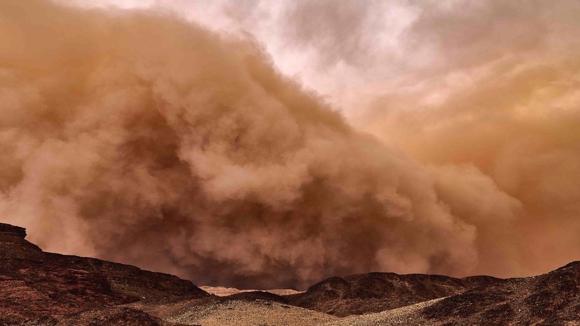 Marsem zawładnęła wielka burza pyłowa. Łazik Opportunity zagrożony /Geekweek