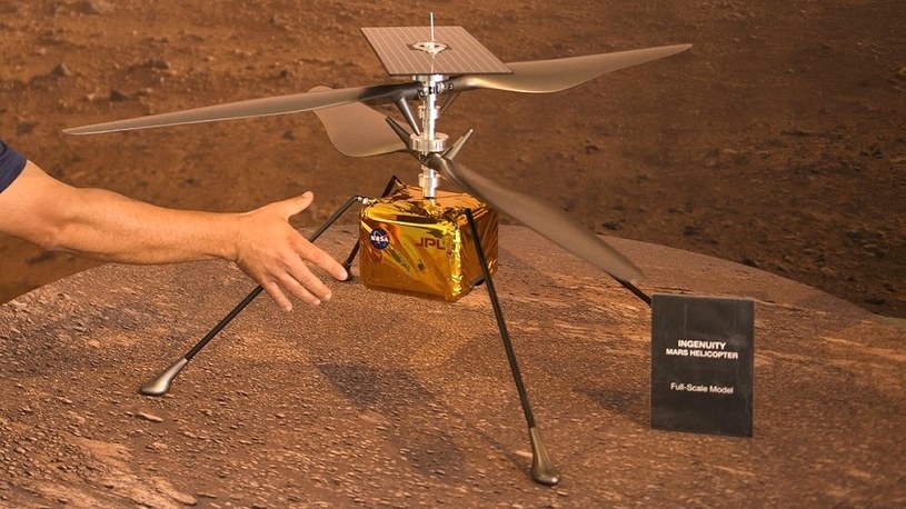 Marsjański helikopter odnosi wielkie sukcesy. Teraz wesprze łazik Perseverance /Geekweek