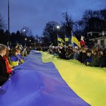 Marsz "365 dni bohaterstwa, 365 dni wsparcia" w Warszawie
