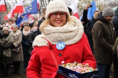 Marsz "KOD Niepodległości" w Warszawie