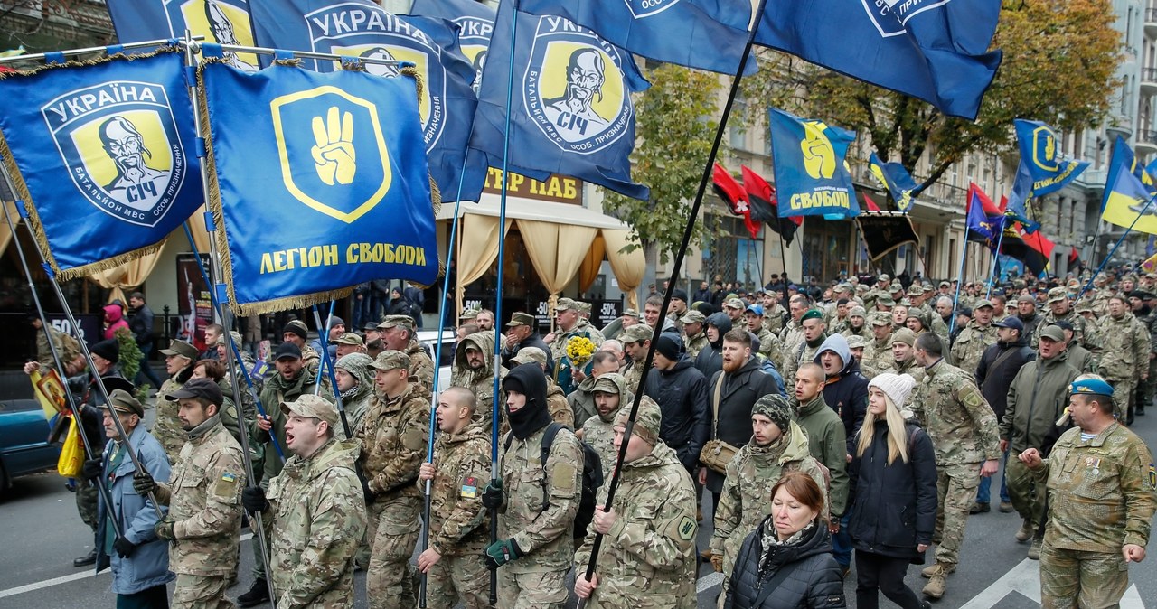 Marsz Chwały poświęcony UPA przeszedł ulicami Kijowa