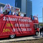 "Marsz gniewu" pracowników budżetówki