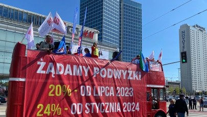 "Marsz gniewu" pracowników budżetówki