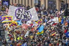 Marsz klimatyczny w Glasgow