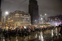 Marsz Koalicji Antyfaszystowskiej w Warszawie
