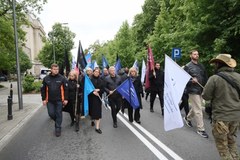 Marsz medyków przeciw przemocy w Warszawie