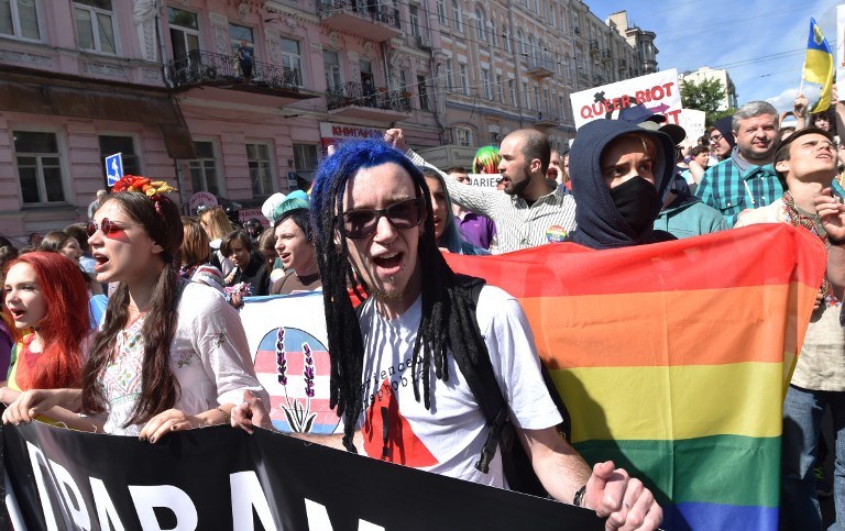Marsz odbył się bez większych incydentów /AFP