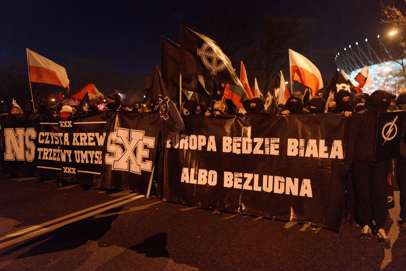 Marsz odbył się pod hasłem "My chcemy Boga" /Maciek Markowski /Agencja FORUM