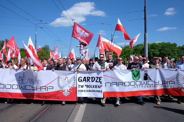 Marsz "Odwagi Polsko" /Marcin Obara /PAP